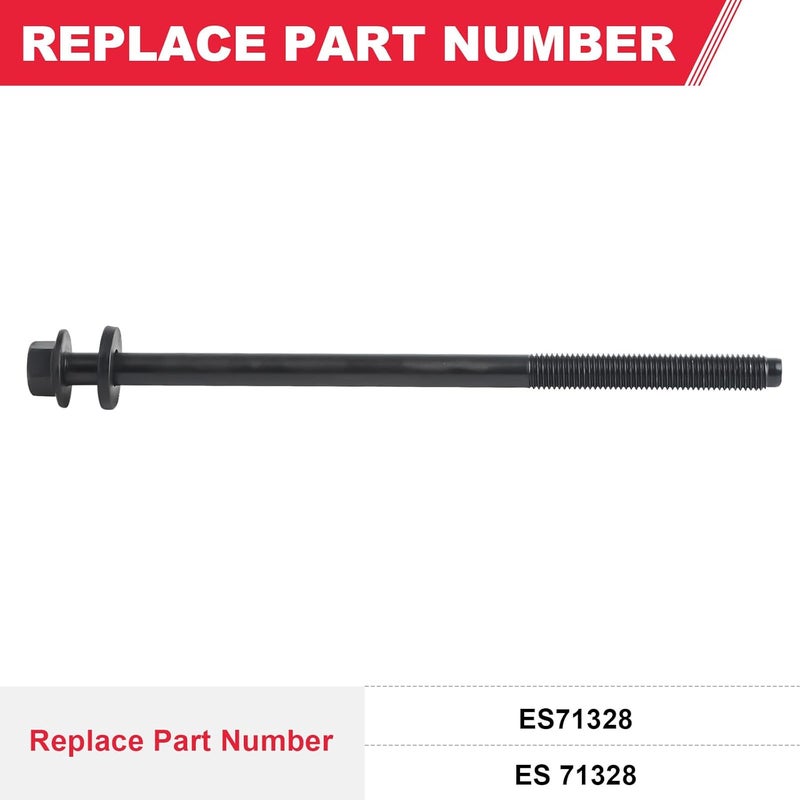 Fitede Cylinder Head Bolt Set Compatible with Ford F150 F250 F350 E150 E250 E350 Explorer Mustang Lincoln Mercury Panoz Replaces# ES71328 ES 71328 - Image 2